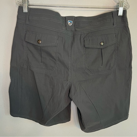 Kuhl Kliffside Air Roll-up Shorts Hiking Outdoor Gray Women's Sz 12 Style #6232 - Picture 10 of 15